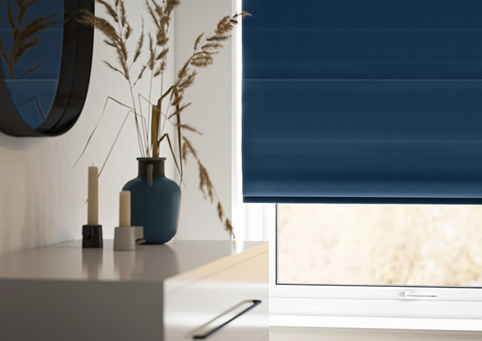 Lyra, Mariana Blue - Roman Blind - Image 5